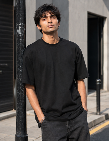 Black Oversized T-Shirt